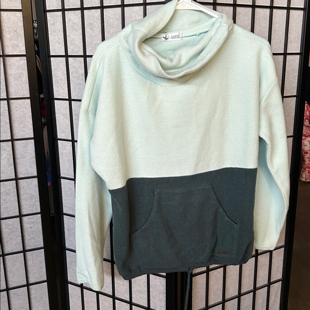 Carve Designs Light Green Pullover
